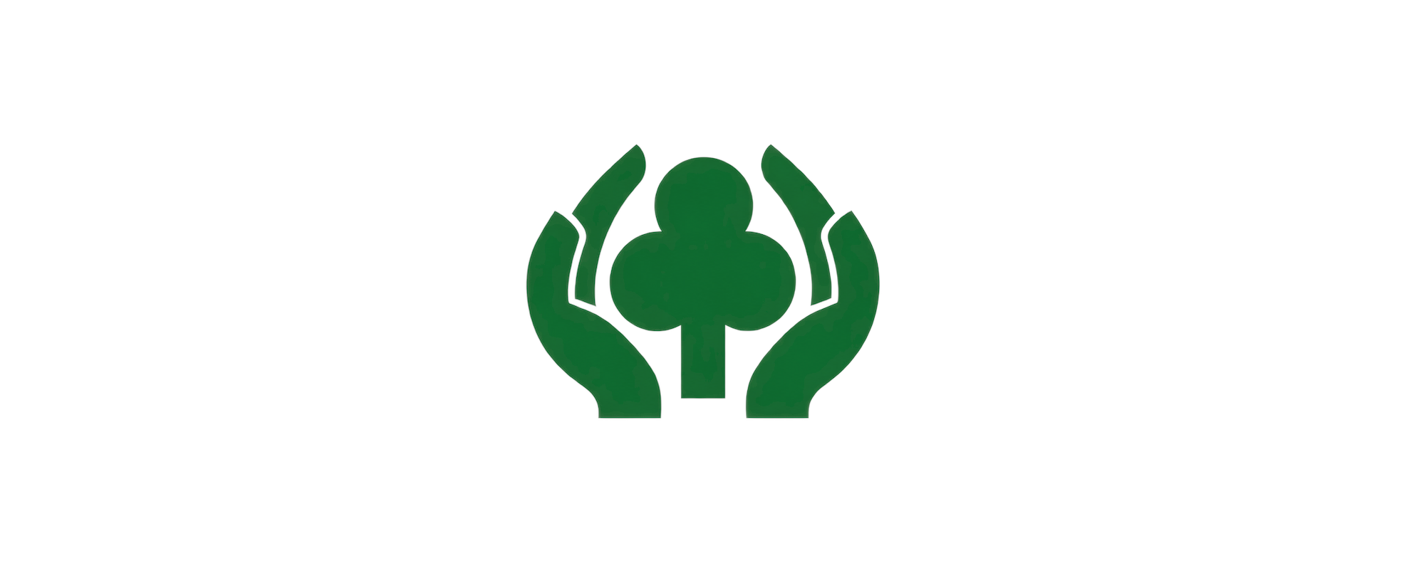 ÖGP logo: hands protecting a tree